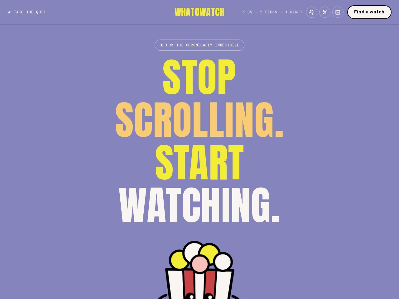 WhatoWatch project preview